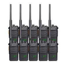 10 Pack Retevis RT86 Walkie Talkies Long Range High Power Rugged For Warehouse