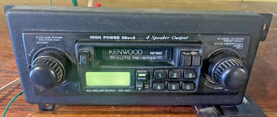 Vintage Kenwood KRC-2007 Indash AM/FM Cassette Receiver | eBay