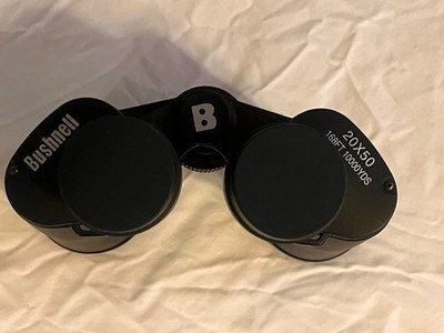 Bushnell 20x50 Binoculars with Soft Case, Instruction Insert, Strap, Lens Cover