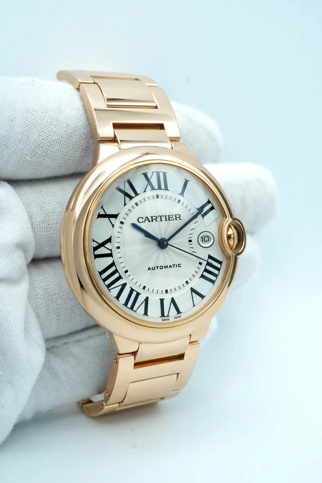2017 Cartier Ballon Bleu 42mm 18K Rose Gold Watch with Box - Image 3 of 4