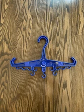 Scuba Dive Equipment Hanger, Detachable Ends, Blue Heavy-Duty
