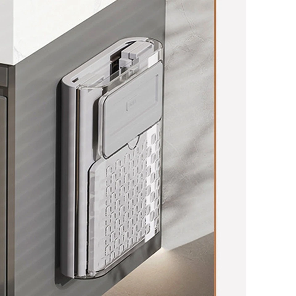 1X(HäNgender KüChenmüLleimer, Zusammenklappbarer MüLleimer, KüChenabfalleim5132 - Bild 2 von 4