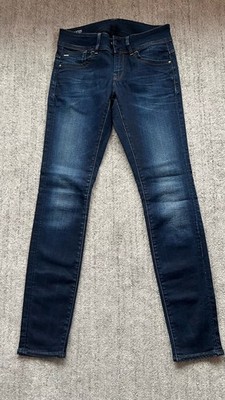 G-Star Jeans Blau Damen Lynn Mid Skinny W 29 / L 32 Neuwertig
