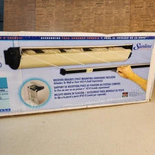 Vintage Sunline Retractable Clothesline 5-Line 34ft Indoor Outdoor Dryer 15-7