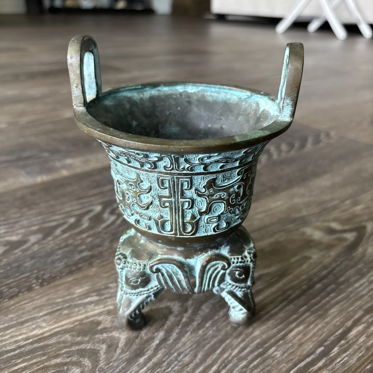 中国风青铜香炉| eBay