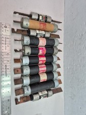 10pk Bussmann Mixed Lot Dual Element Time Delay Fuse Fusetron RK5, Used