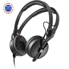 Sennheiser HD 25 PLUS On Ear Closed Back Monitoring DJ Headphones