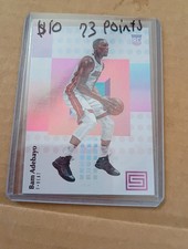 🔥 73 Points IN 1 Game 🔥 2017-18 Bam Adebayo Rookie Rc MIAMI HEAT Future HOF