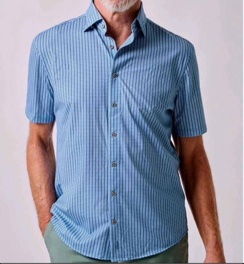 johnnie-O Short Sleeve Hangin' Out Knit Button Down Camp Shirt - Josiah- Maliblu
Opens in a new wind
