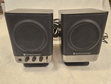 Altec Lansing 251 Black Right and Left Front Satellite Speakers. Tested Working