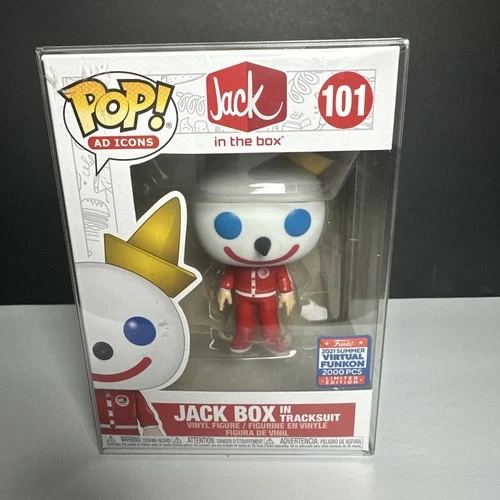 Funko Pop! Vinyl: Ad Icons - Jack Box in Tracksuit - Funko (Exclusive) #101