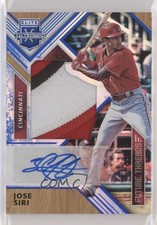 2018 Elite Extra Edition Future Threads Silhouette Blue /10 Jose Siri Auto hg6