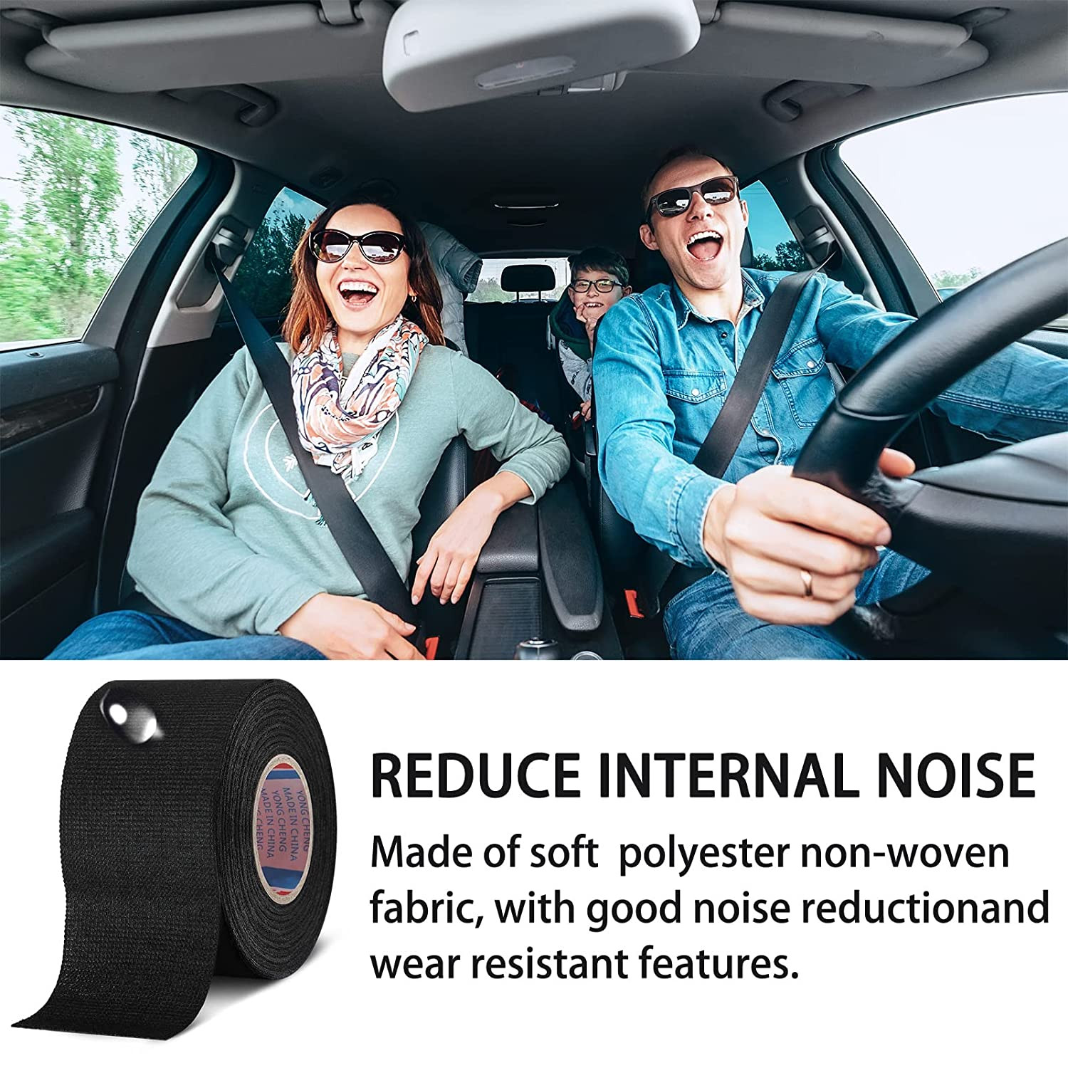 Wire Harness Cloth Electrical Tesa Tape Wire Loom Harness Automotive Heat Proof 