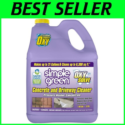 #ad Oxy Solve Concrete Cleaner Rust amp; Oil Stains $52.99