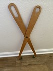 VTG Antique Laundry Oversized Wooden Tong Style Holder/ Grabber from the 1930's — photo 4