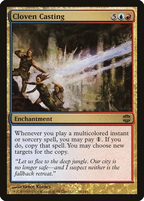 Cloven Casting [Alara Reborn] Moderately Played