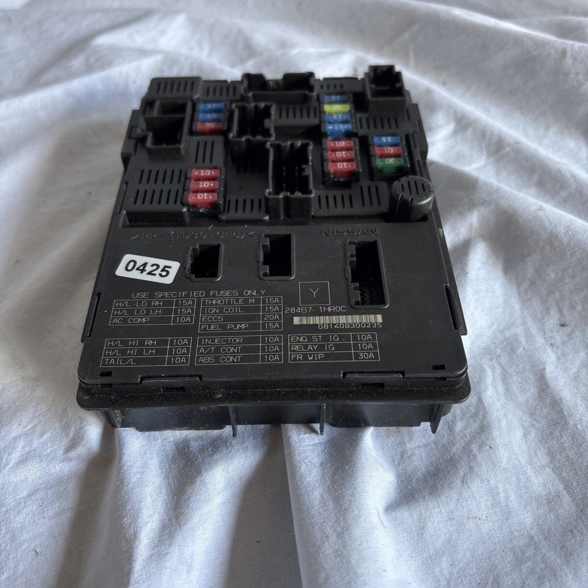 13-14 Nissan Versa OEM IPDM Engine Control Room 284B71HR3A