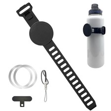 360&deg; Rotation Excerise Gym Silicone Strap Forklift iPhone Max Smartphone Moun...