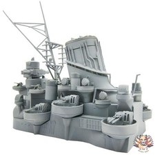 1/200 Battleship Yamato Central Structure Plastic Model