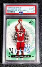 2014 PSA 10 GEM MINT /75 ANTONIO MCDYESS SP AUTHENTIC EMERALD FOIL G6069