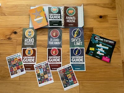 Bitsbox Apper Keeper Volume 1 Coding for Kids, 3 Subjects & Dividers NEW