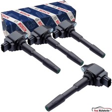 4x Bosch Z&uuml;ndspule Renault Clio Captur Duster Kadjar Kangoo Megane Twing SCe TCe