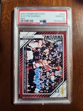 2021-22 Panini Instant - Scottie Barnes #20 Red /99 (RC) PSA 10 Gem Raptors