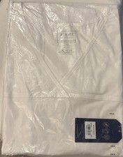 NEW Cherokee Workwear Professional Women 5XL Scrub Top White Stretch WW2968