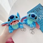 Kawaii Blue Alien Anti-drop Plush Shockproof Case For AirPods 1 2 3 4 Pro 2 Pro3