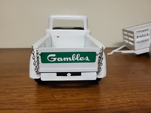 Vintage 62' Tonka Gambles Pickup with Custom Trailer, Excellent Condition - Picture 9 of 22