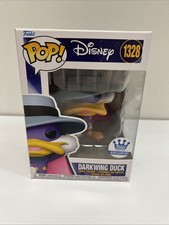 Funko Pop! Disney: DARKWING DUCK #1328 EBAY & Funko Shop Exclusive w/ Protector