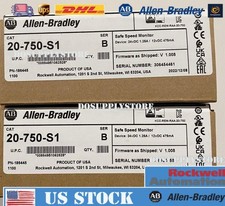 New Factory Sealed Allen Bradley 20-750-S1 Safe Speed Monitor AB 20750S1 Surplus