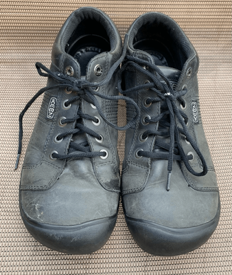 KEEN Austin black Waterproof Outdoor Hiking Work Shoes men display picture 1