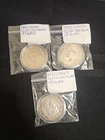 Lot Of 3 (Three) Canada Silver Half Dollars .8 Silver 1940, 1943