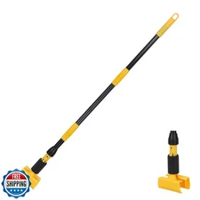BeiLan Mop Handle Commercial Heavy Duty - 57 Inch Industrial Metal Mop Stick 