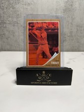 2011 Topps Heritage Minor Leagues Red Tint Mike Trout #44 Numbered 101/620