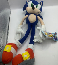 Peluche de colección Sonic the Hedgehog 12" juguete de peluche Kellytoy Floppy Sonic X tiene etiqueta