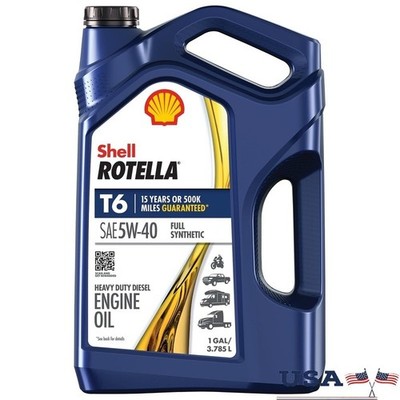 Full Synthetic 5W-40 Diesel Engine Oil Triple Protection Enhanced Fuel Economy