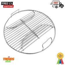 201 Stainless Steel Charcoal Grill Cooking Replacement GrateL DIAMETER 13.72 inh