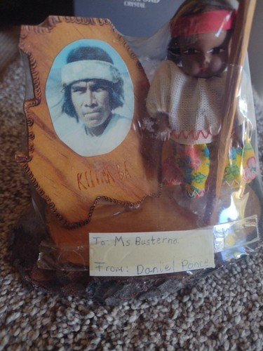Vintage Native American figurine child new - Picture 12 of 12