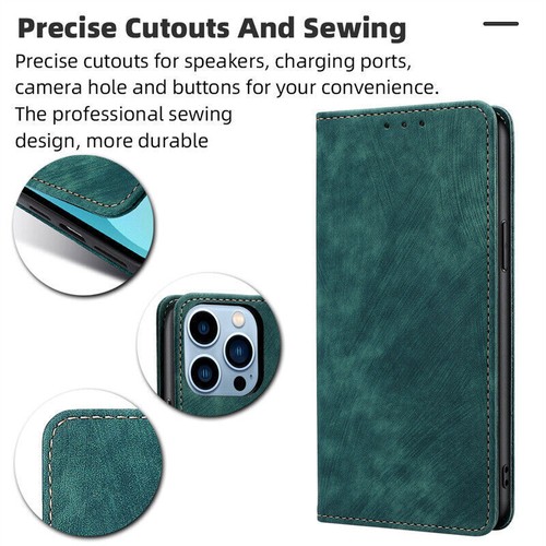 Flip Matte Wallet Leather Phone Case For Oneplus Nord N10 N100 N20 N200 8T 9 10T - Picture 68 of 72