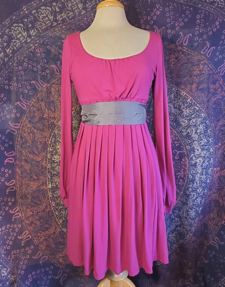 fuschia dress