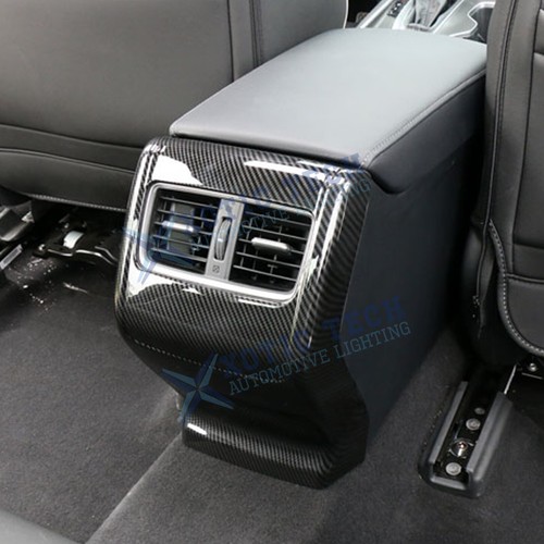 For Honda Accord 18-22 Accessories Carbon Look Rear Armrest Air Vent Cover Trim - Bild 11 von 11