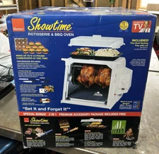 Ronco Showtime Rotisserie And BBQ Oven White 3000