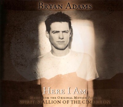 Here I Am - Bryan Adams CD Single LIKE NEW  SPIRIT STALLION CIMARRON