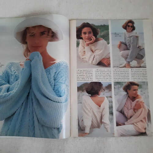 NEUE MODE GERMAN Magazine #1/1992 Vintage Sewing Patterns, Knitting, Cooking - Picture 10 of 17