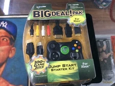 New dreamGear Big Deal Pak Jump Start Starter kit xbox controller 3 in 1 DGX-707