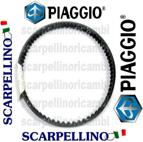CINGHIA TRASMISSIONE DISTRIBUZIONE PER PIAGGIO VESPA LX 125 COMPLETA DI RULLI ORIGINALE PIAGGIO