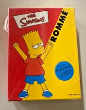 The Simpsons Playing Cards by RINCO New and Sealed RUMMY Cards #S
