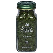 Simply Organic Cilantro - Certified Organic Dried Herb, 0.78-Ounce Glass Jar